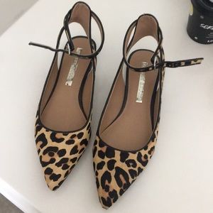 Audrey Brooke Ankle Strap Flats